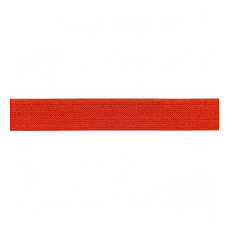 Elastic band - 25mm glitter red