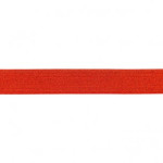 Elastic ribbon - 25mm glitter red