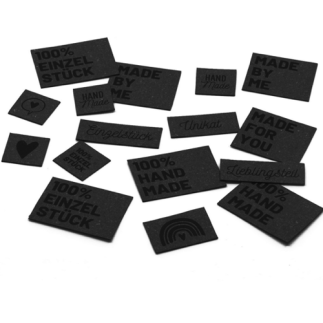 ReLeda Label Sheet - Handmade - black