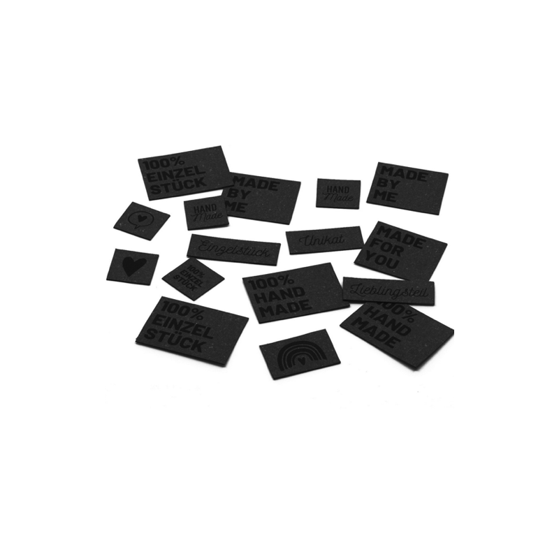 ReLeda Label Bogen - Handmade - schwarz