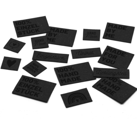 ReLeda Label Sheet - Handmade - black