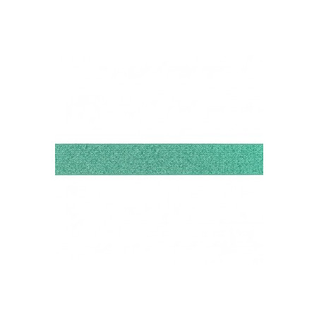 Elastic band - 25mm glitter smoke mint