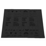 ReLeda Label Sheet - Handmade - black ReLeda Label Sheet - Handmade - black