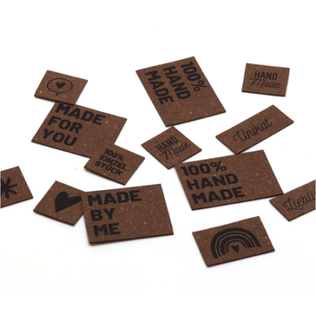 ReLeda label sheet - handmade - dark brown