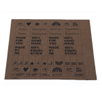 ReLeda label sheet - handmade - dark brown ReLeda label sheet - handmade - dark brown