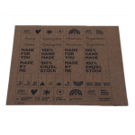 ReLeda Label Bogen - Handmade - dark brown