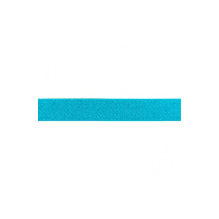 Elastic band - 25mm glitter turquoise