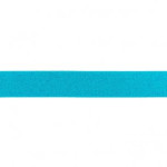 Elastic band - 25mm glitter turquoise