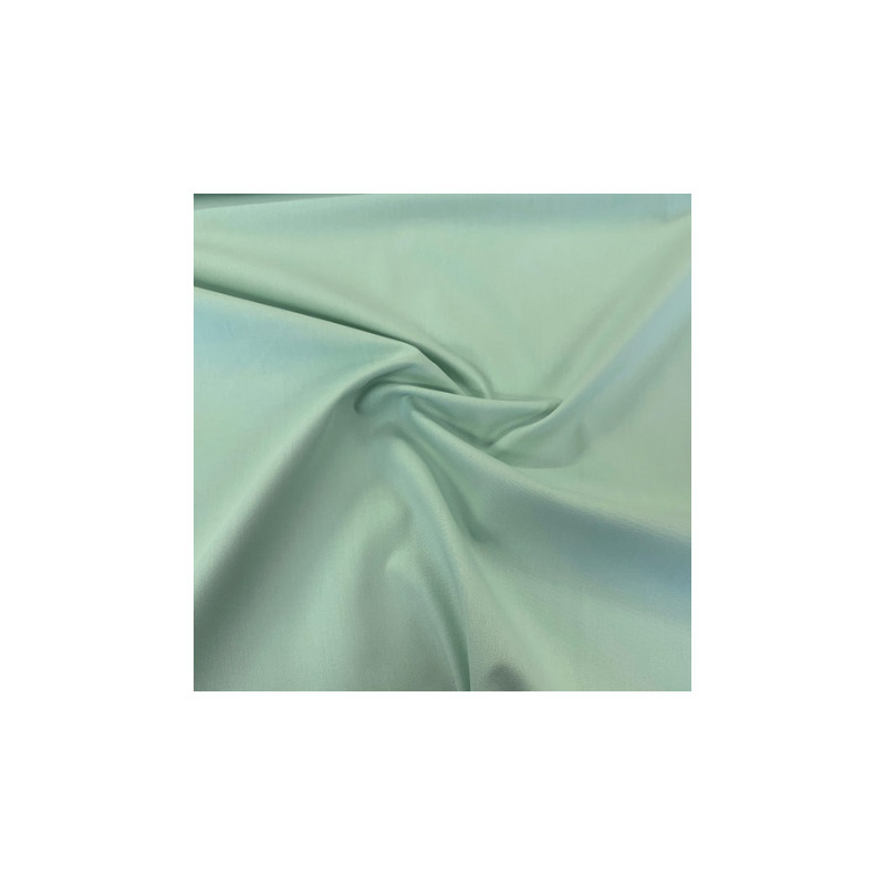 Leftover - Woven Cotton Popeline - light mint (v) 50cm