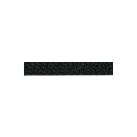 Elastic band - 25mm glitter black