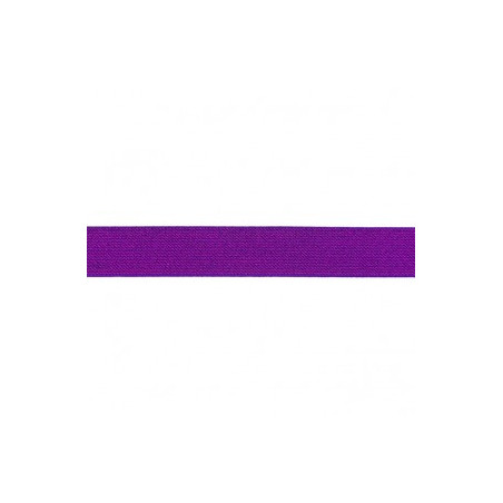 Elastic band - 25mm glitter purple