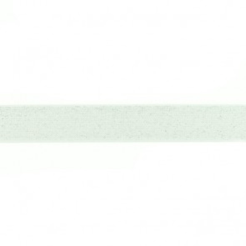Elastic ribbon - 25mm glitter offwhite