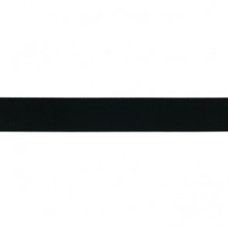 Gummiband schwarz (weich) 25mm