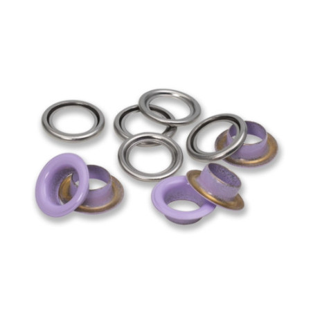 Prym Eyelets and discs 11mm purple (542548)