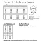 Fadenkäfer - Blazer mit Schalkragen Damen