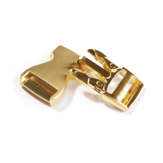 Metal buckle 25mm gold