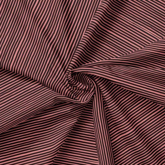 Jersey - Watercolor Stripes burgundy/pink