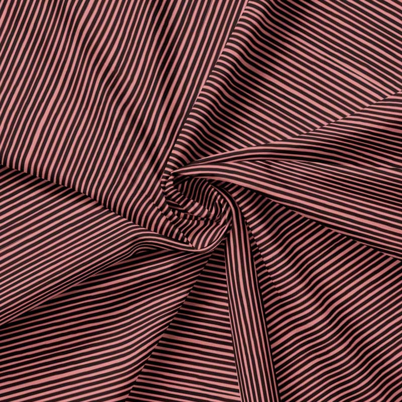 Jersey - Watercolor Stripes burgundy/pink