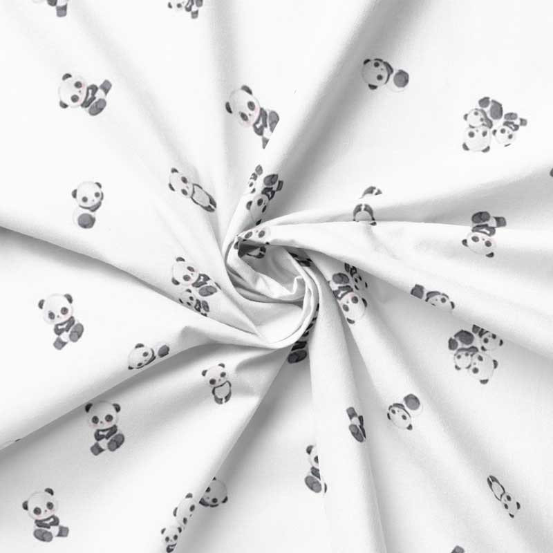 Reste - jersey - Digital Panda blanc 74cm