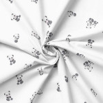 Reste - jersey - Digital Panda blanc 74cm