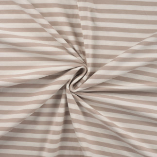 Jersey - YD stripes sand-white