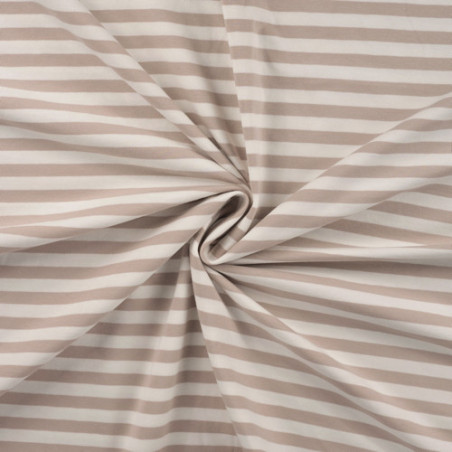 Jersey - YD stripes sand-white