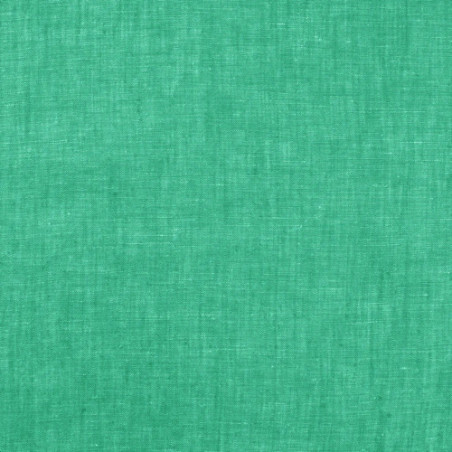 Leftover - linen - Georgio melange emerald 59cm