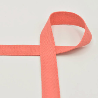 Bandoulière de sac 25 mm - corail (140)
