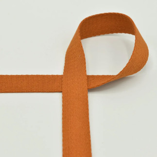 Bag strap 25mm - cognac (360)
