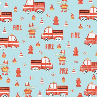 Jersey - Crocodile Fire Brigade turquoise
