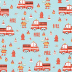 Jersey - Crocodile Fire Brigade turquoise