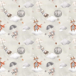 Jersey - Let's fly light beige