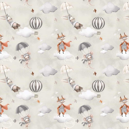 Jersey - Let's fly light beige