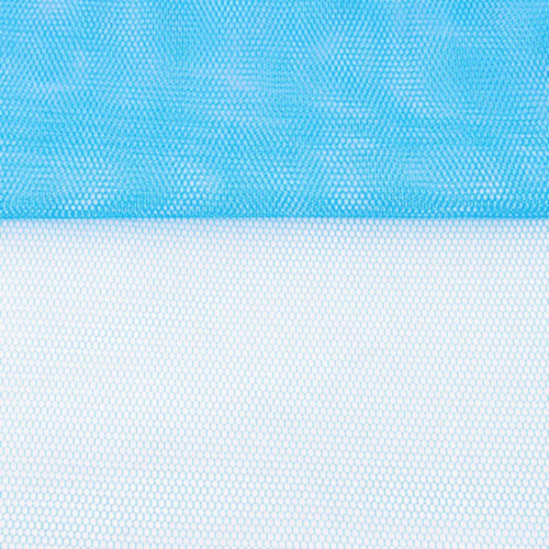 tulle fin / maille - turquoise