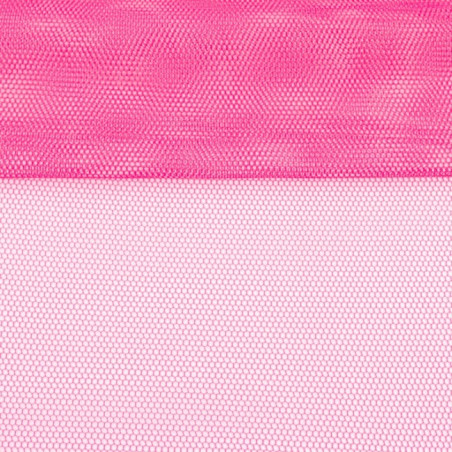 Tulle fin / maille - rose