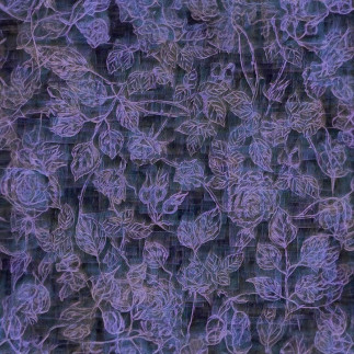 Jersey - Purple Roses Black