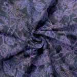 jersey - Lilas Roses noires
