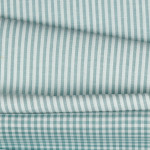 Cotton - Yarn Dyed Stripe 3mm petrol
