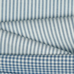 Cotton - Yarn Dyed Stripe 3mm blue
