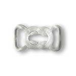 Fermeture bikini polyamide transparente