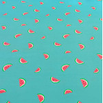 Jersey - Wassermelonen neon aqua