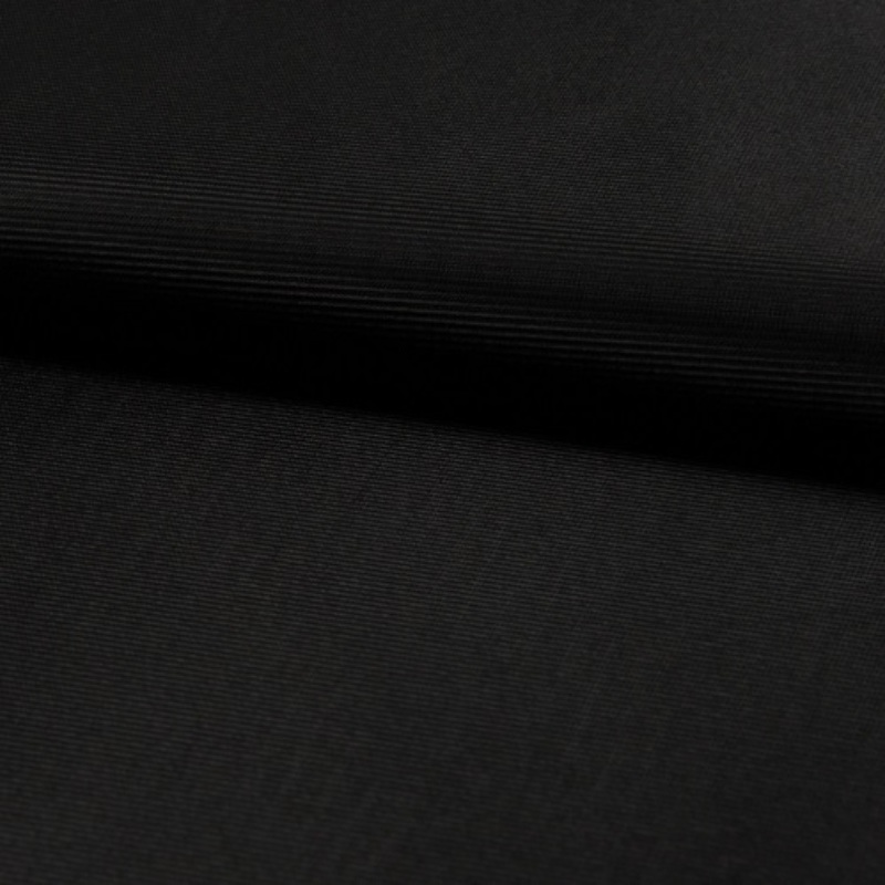 tissue du dublure - tulle de maillot de bain noir