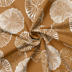 sweatshirt - Circle Flowers ochre sweatshirt - Circle Flowers ochre