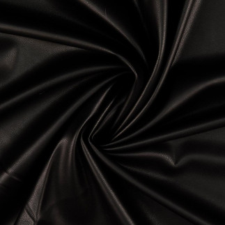 Faux leather - black (h)
