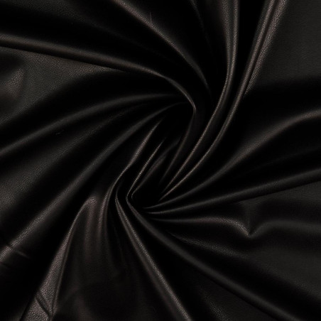 Faux leather - black (h)