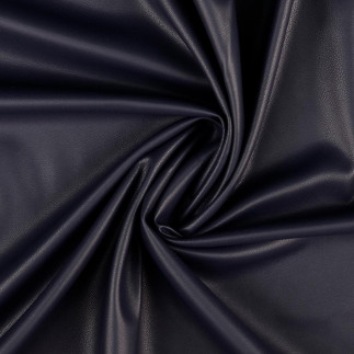 Faux leather - navy (h)