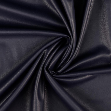 Faux leather - navy (h)