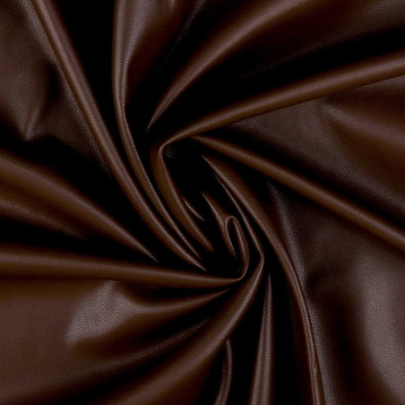 synthetic leather - brown (h)
