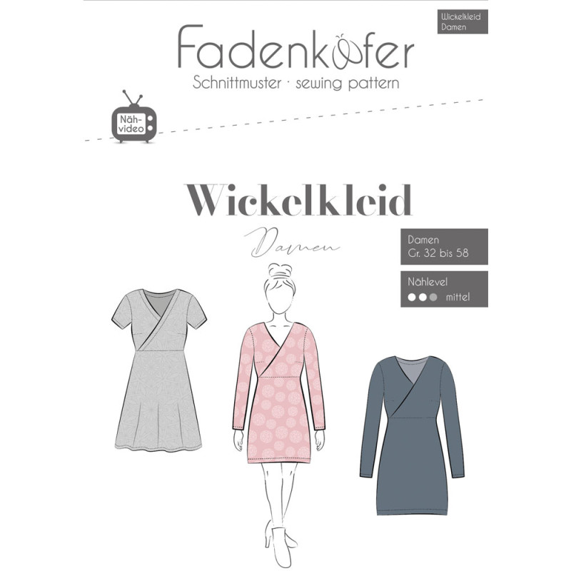 Fadenkäfer - Robe portefeuille pour femme