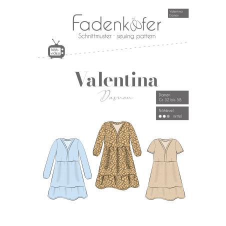 Fadenkäfer - Valentina Kleid Damen